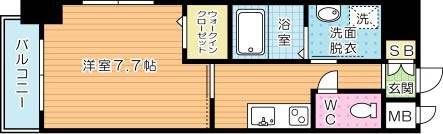 メゾン・ド・プレシューズ 1006号室 間取り