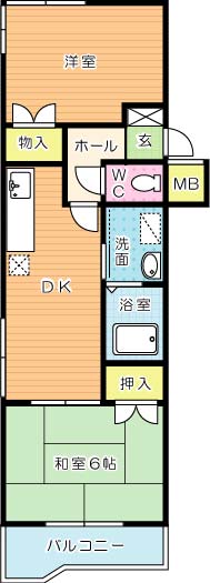 サンラビール小倉 間取り図