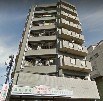 板橋区赤塚新町1丁目 楽器可(ピアノ・弦楽器)マンション 外観