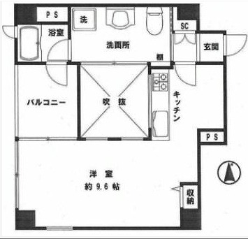 豊島区目白5丁目楽器可分譲マンション 間取り