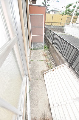 コーポかず井堀 ベランダ