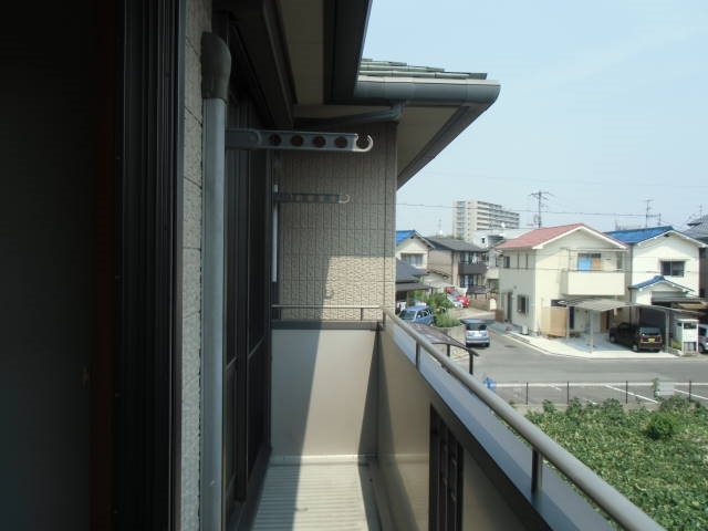 クレール五日市駅前　D棟 ベランダ