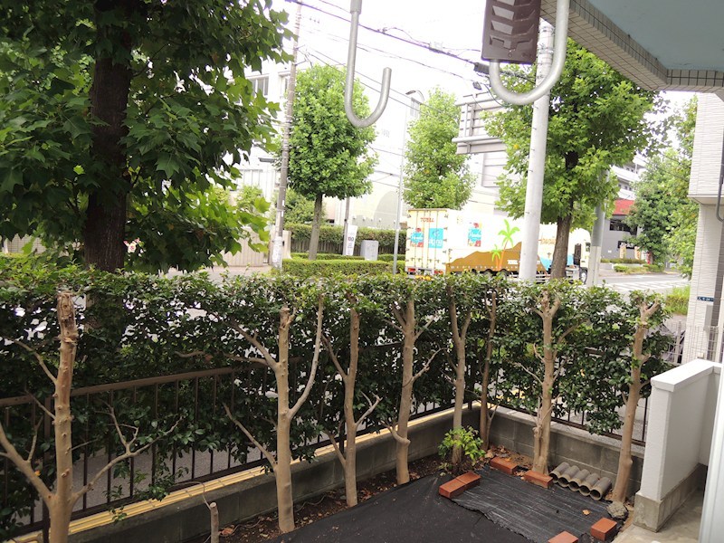 第一マンションコスモ ベランダ