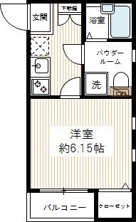 ヴェルト高円寺 0303号室 間取り