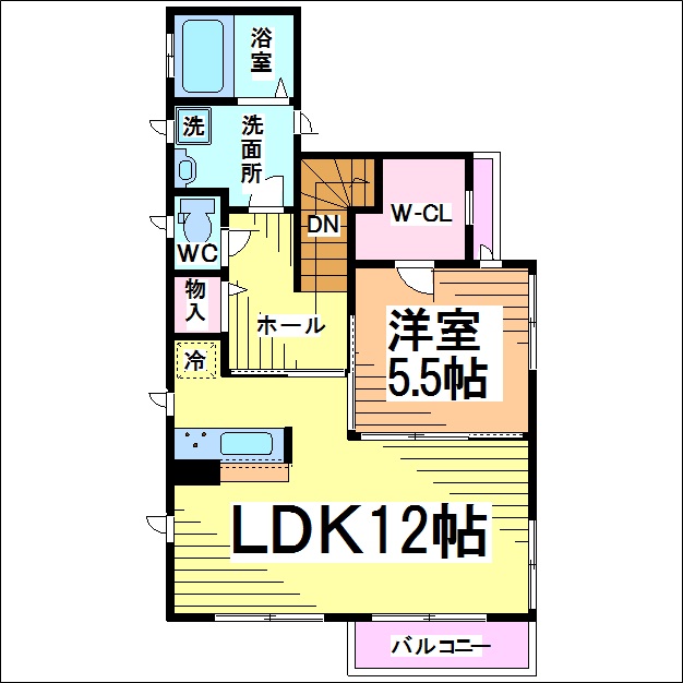 クリムゾンコート 間取り