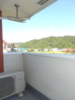 ラピスラズリ ベランダ