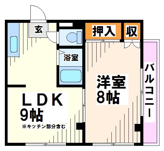 マルテビル 間取り