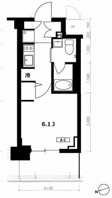 江東区南砂２丁目楽器可（種類相談）分譲マンション　 間取り