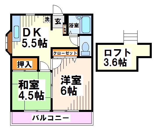 南町コート 間取り図