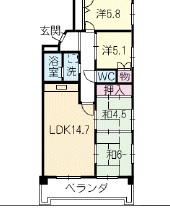 愛知県名古屋市東区矢田南２丁目 間取り