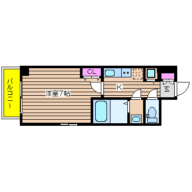 エスライズ堺筋本町 間取り