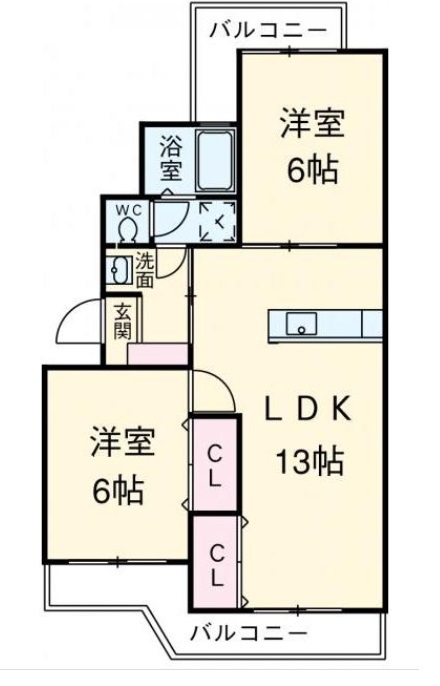 愛知県名古屋市千種区光が丘１丁目 間取り