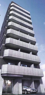 渋谷区初台2丁目楽器可(ピアノ・弦楽器)築浅マンション 外観