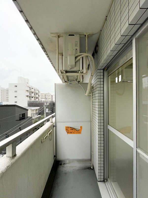 スカイコート横浜平沼 ベランダ