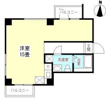 大阪府大阪市西区南堀江２丁目 間取り