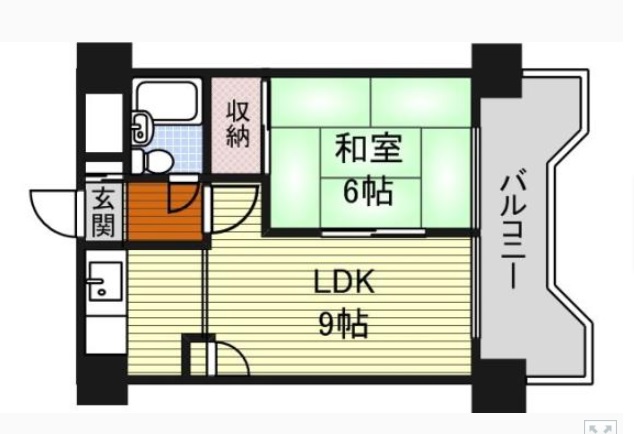 愛知県名古屋市東区東桜１丁目 間取り