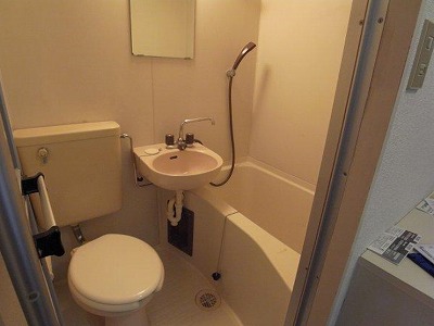 国立市中1丁目楽器可(防音・ピアノ・弦・木管楽器)マンション 風呂画像