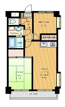 ハイクレスト調布 間取り図