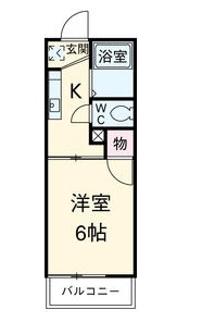 愛知県名古屋市千種区唐山町１丁目 間取り