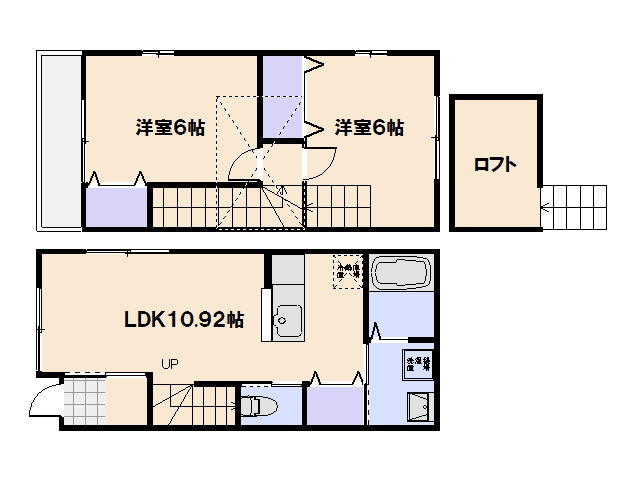 シャレーガーデン 間取り