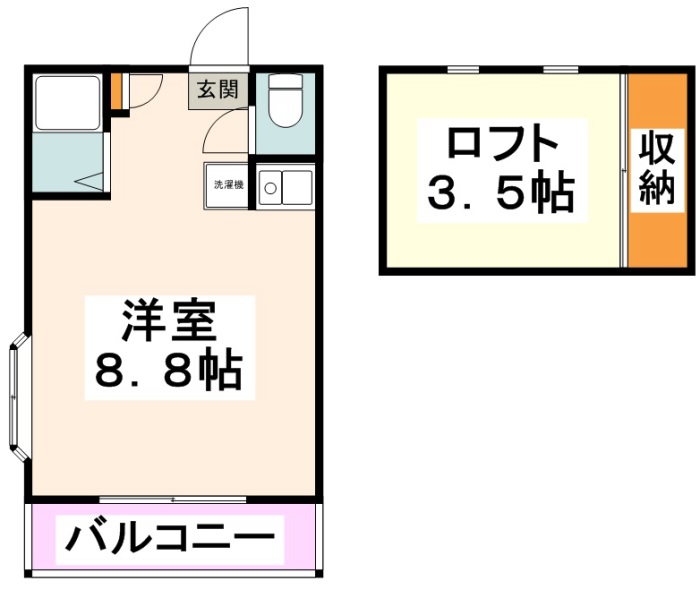 スマイルロフト　当社管理物件 間取り