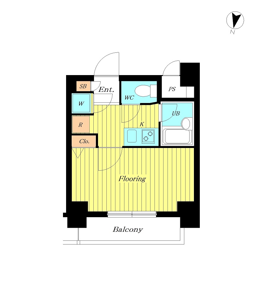 ソアブール小石川NOVA 902号室 間取り