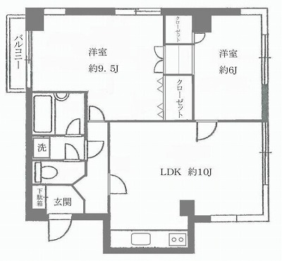 田園調布楽器可（ピアノ・弦楽器）マンション 間取り
