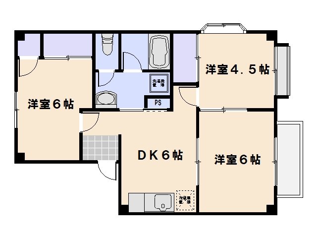 エルディムなかはら 間取り