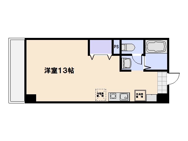 D.S.PLUS 205号室 間取り