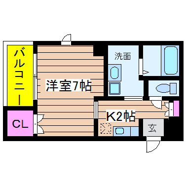 大阪府大阪市西区京町堀１丁目 間取り