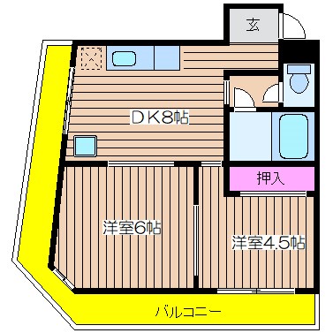 大阪府大阪市西区西本町１丁目 間取り