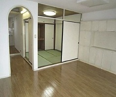 世田谷区池尻3丁目楽器可（ピアノ）マンション リビング