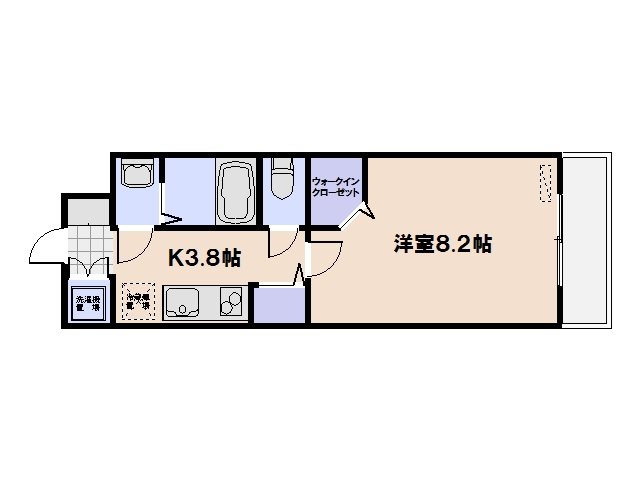 AXiS(アクシス)大塚西 502号室 間取り
