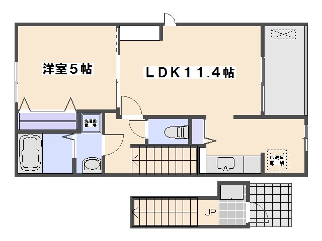 ラ　メール　隅の浜 間取り