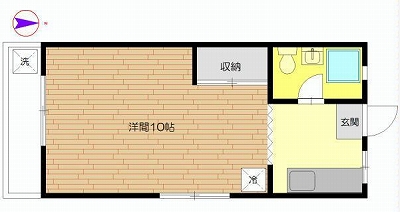 練馬区羽沢1丁目楽器可（ピアノ・弦楽器)マンション 間取り