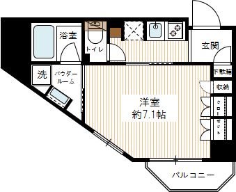 ARTESSIMO SIRIUS 0601号室 間取り