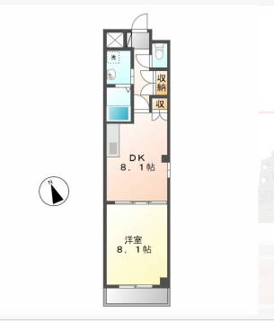 愛知県名古屋市中川区長良町３丁目 間取り