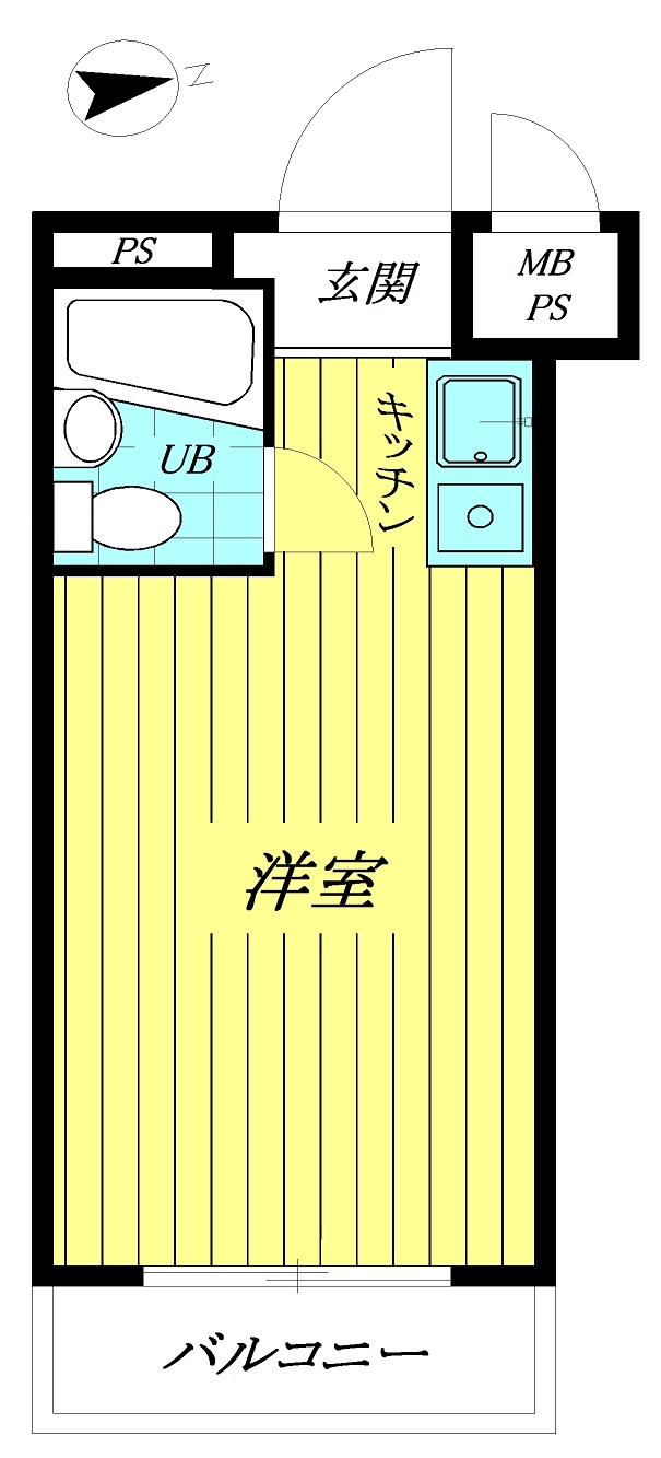 中村橋ダイカンプラザ 間取り図