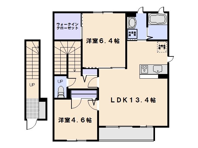 Ｄｏｌｃｅ（ドルチェ） 202号室 間取り