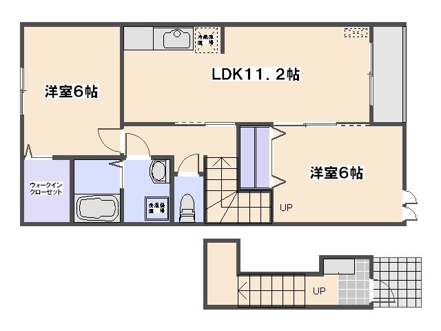 ラ・リズィエール　1番館 間取り