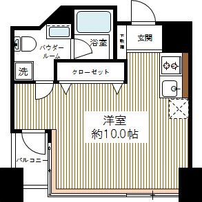 アイフォート千住曙町 0405号室 間取り