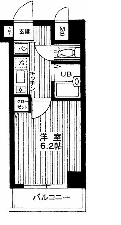 ヴェルステージ練馬 0404号室 間取り