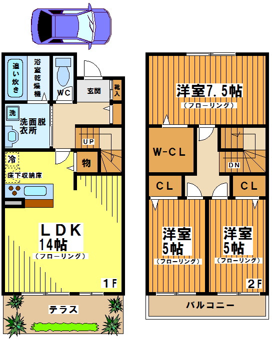 ワグネルペレイラカルドーゾ 間取り図