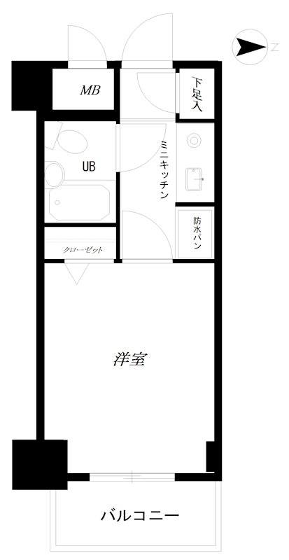 アーバンヒルズ吾妻橋 間取り図