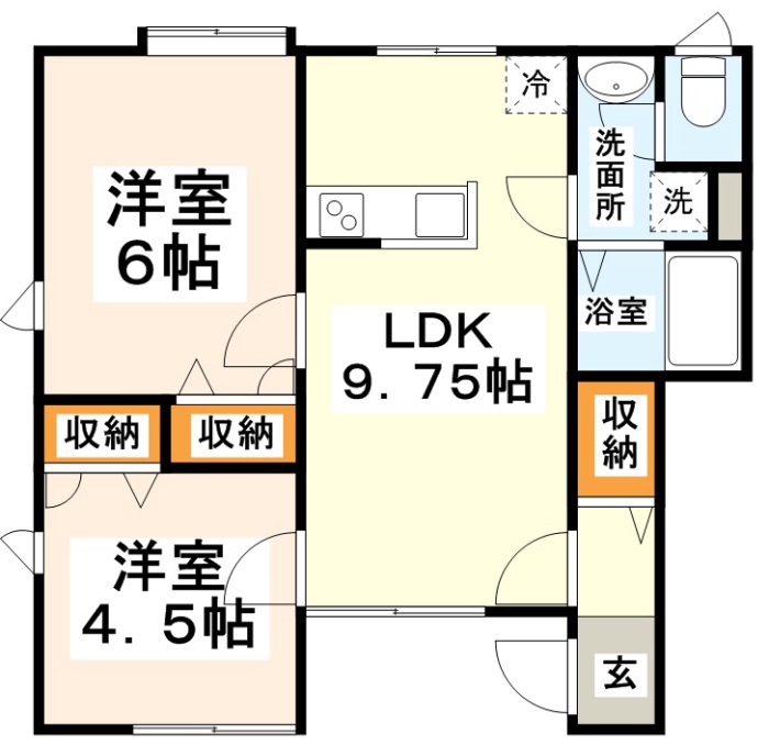 エクセレントハイツ 間取り