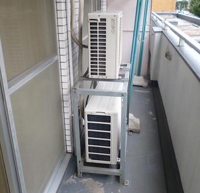 中野区中央5丁目楽器可（ピアノ・弦楽器）分譲マンション ベランダ