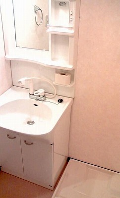 練馬区練馬4丁目楽器可(防音・グランドピアノ・弦・管楽器・声楽)マンション 洗面所