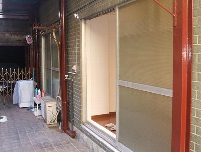 世田谷区北沢４丁目楽器可（ピアノ・弦楽器）アパート ベランダ