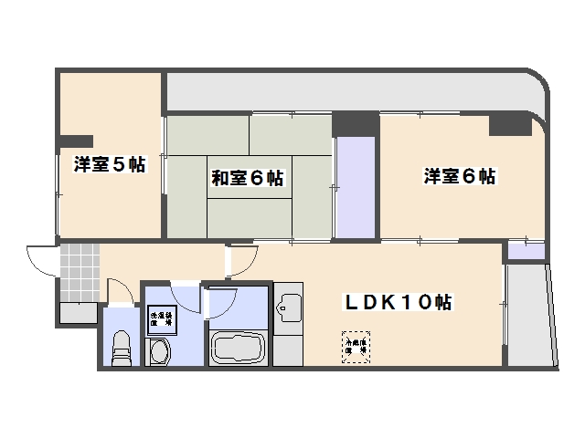 山根ビル 602号室 間取り