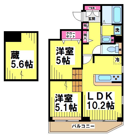luciano（ルチアーノ） 間取り